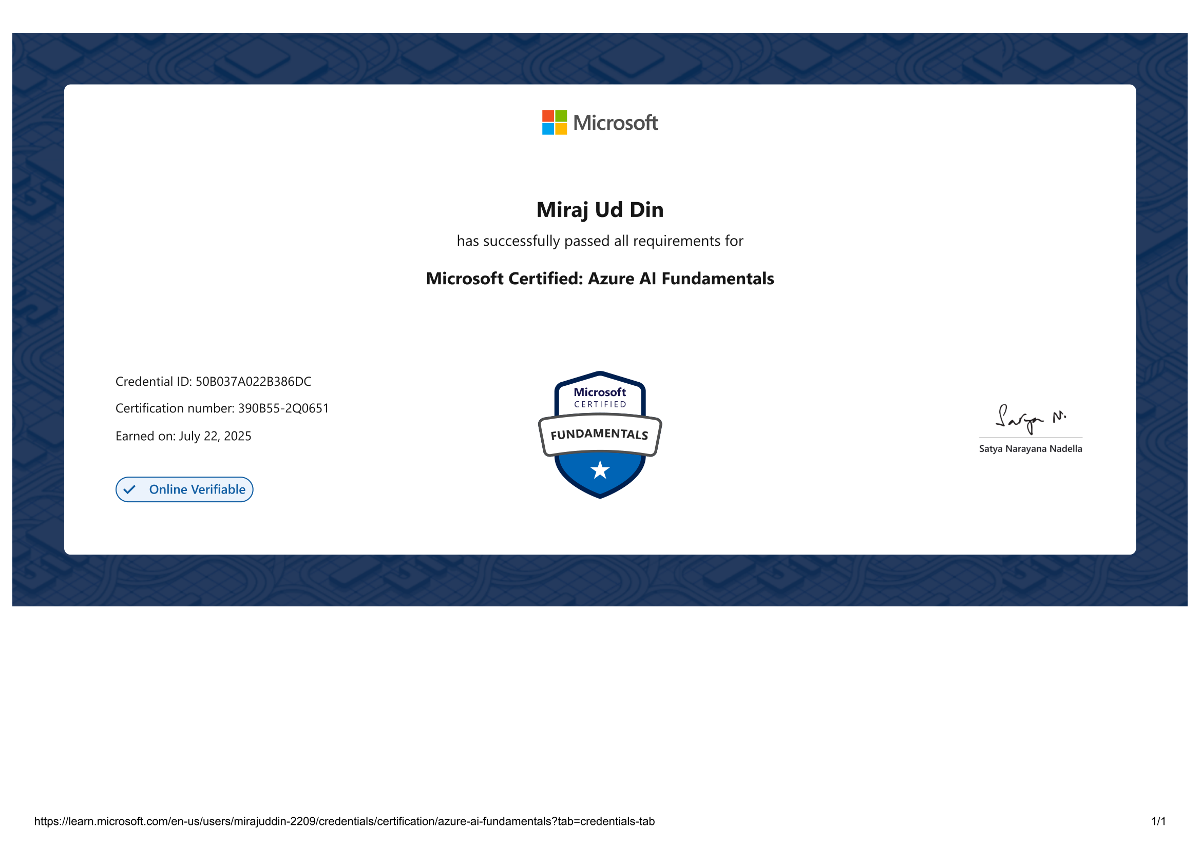Microsoft Azure AI-900